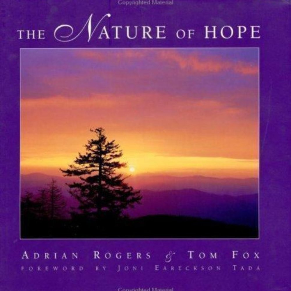 THE NATURE OF HOPE By Adrian Rogers & Tom Ford Coffee Table Book Hard Copy & DJ
